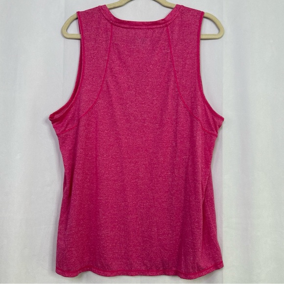 Reebok Magenta Athletic Tank Top - Picture 3 of 5